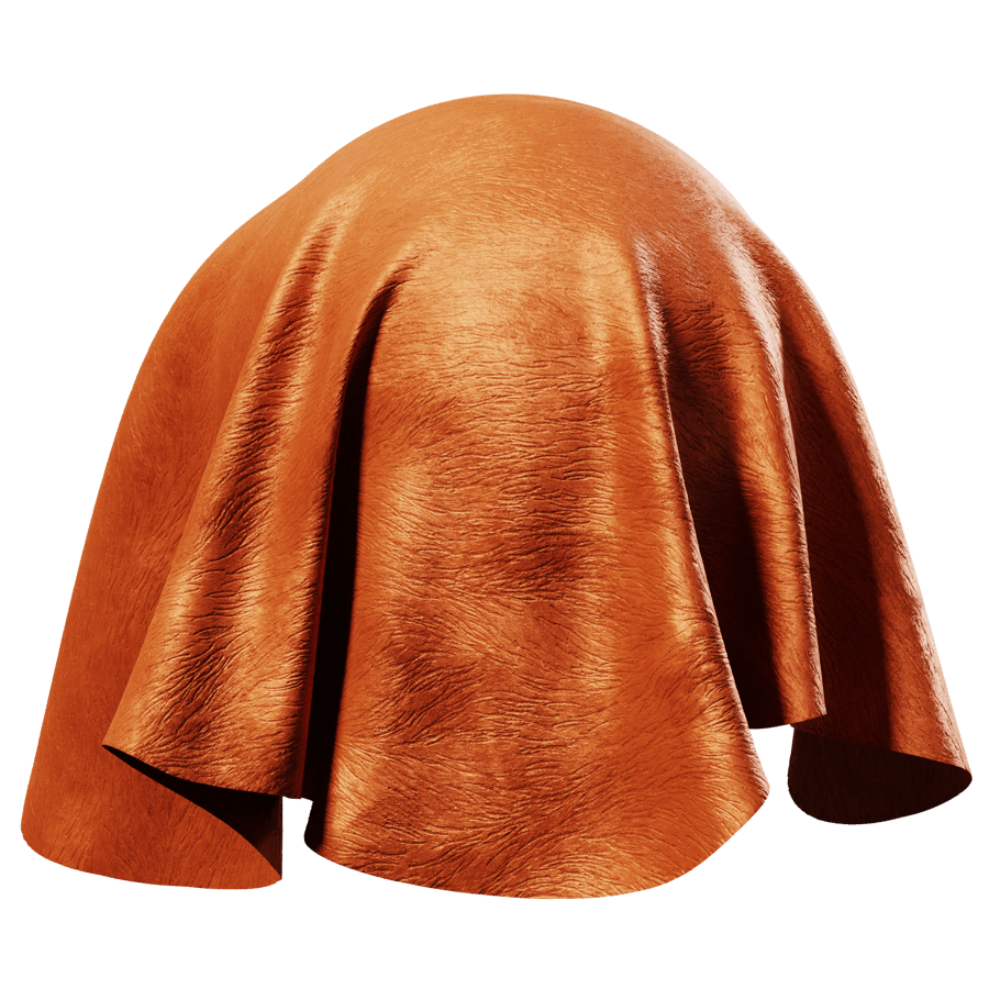 Embossed Velvet Texture, Orange