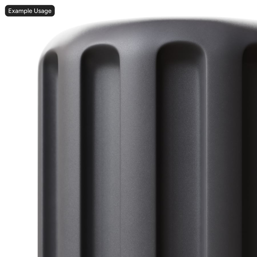 Textura de plástico moldado por jato seco, preto