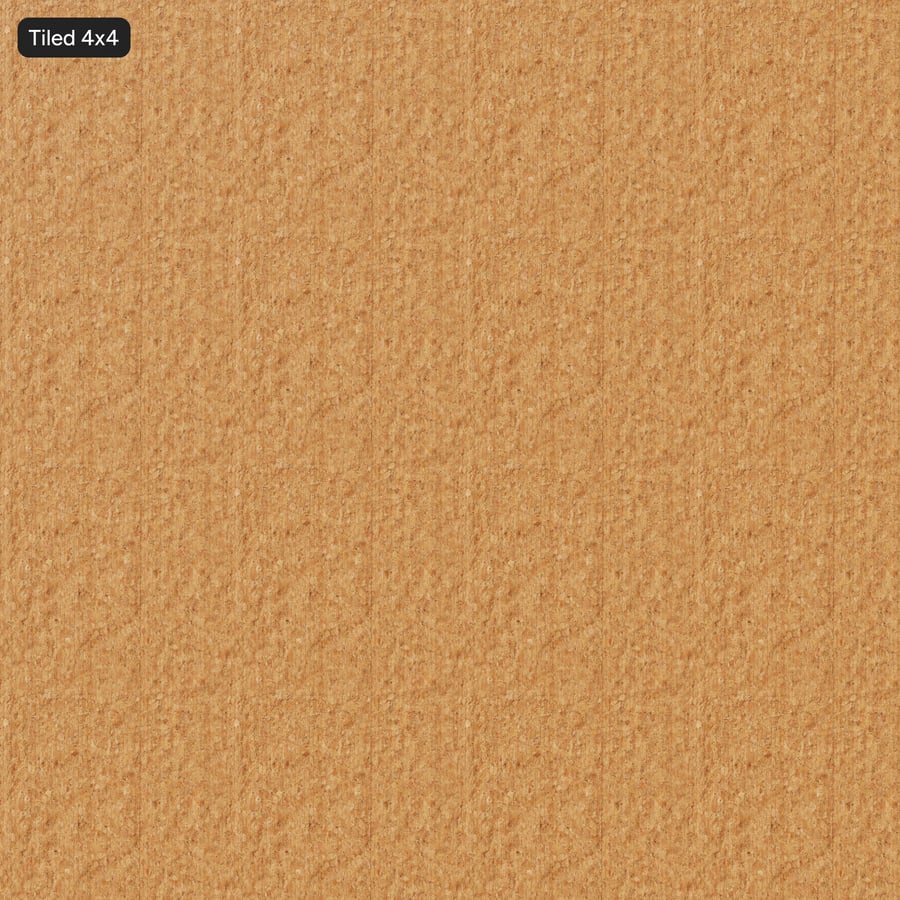 Tira fina de cortiça com textura têxtil