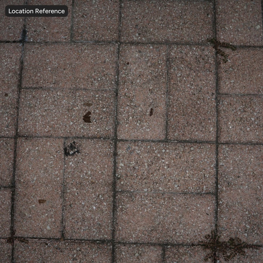 Textura de pavimento em cestaria, laranja