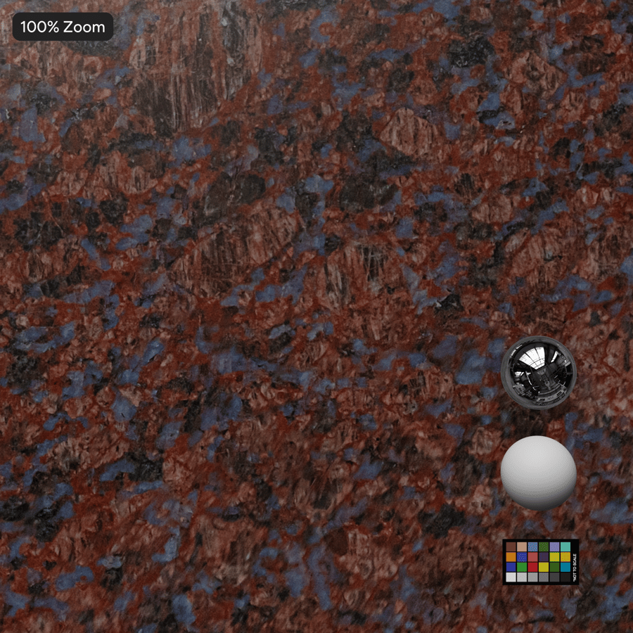 Granite Slab Texture, Mahogany