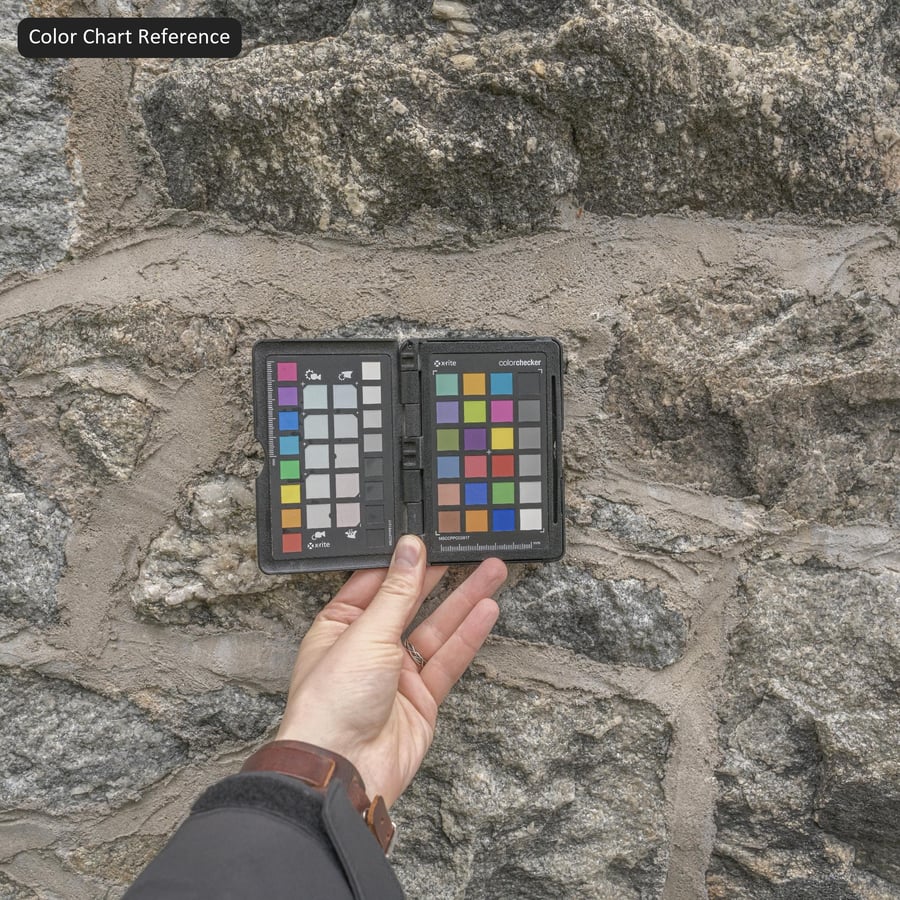 Väderburen Rubble Stone Wall Texture