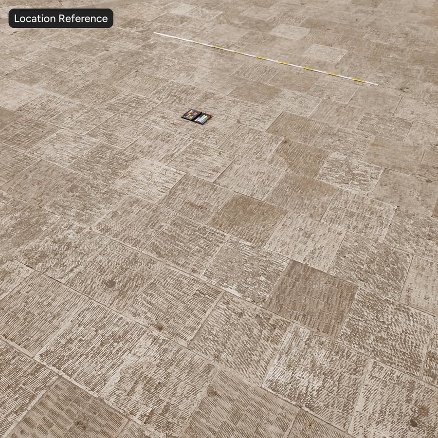 Brushed Stone Paver Texture