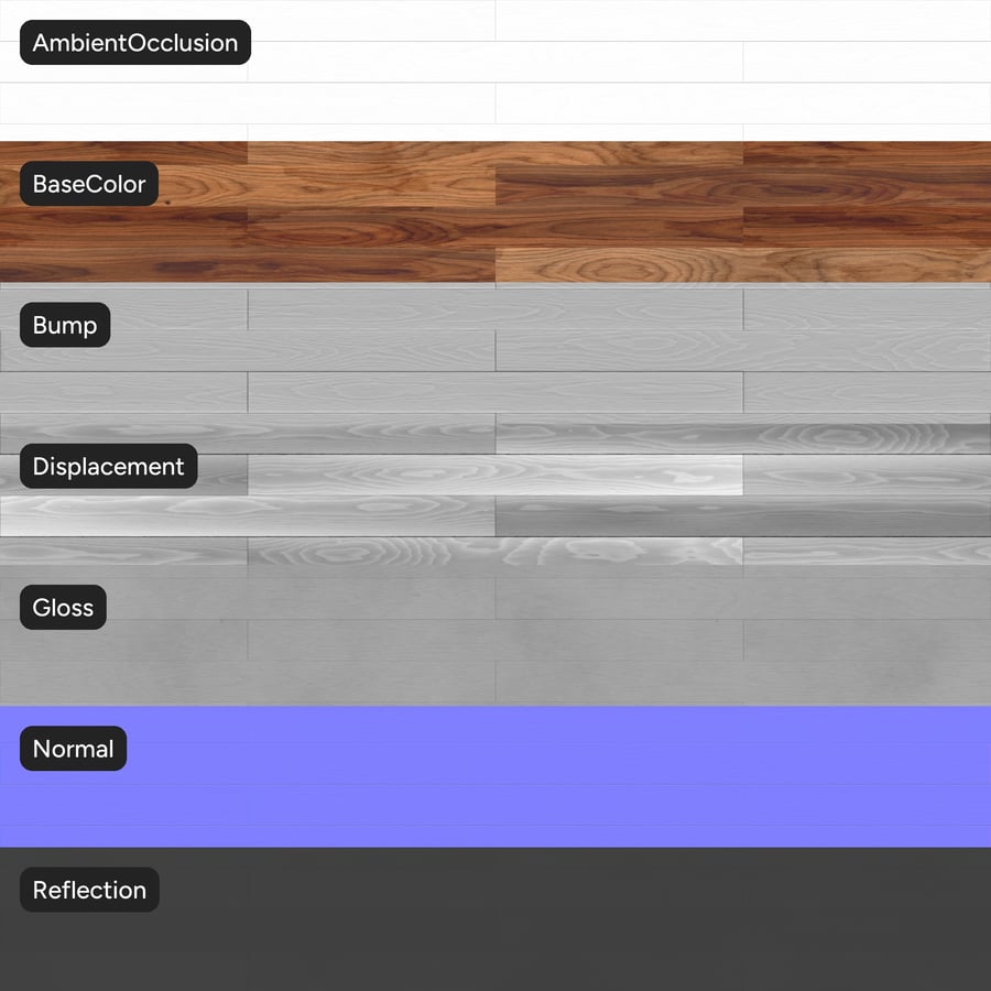 Walnut Wood Board Texture, Light Orange