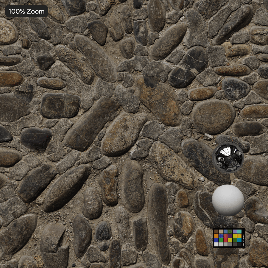 Croix décorative Texture pavée