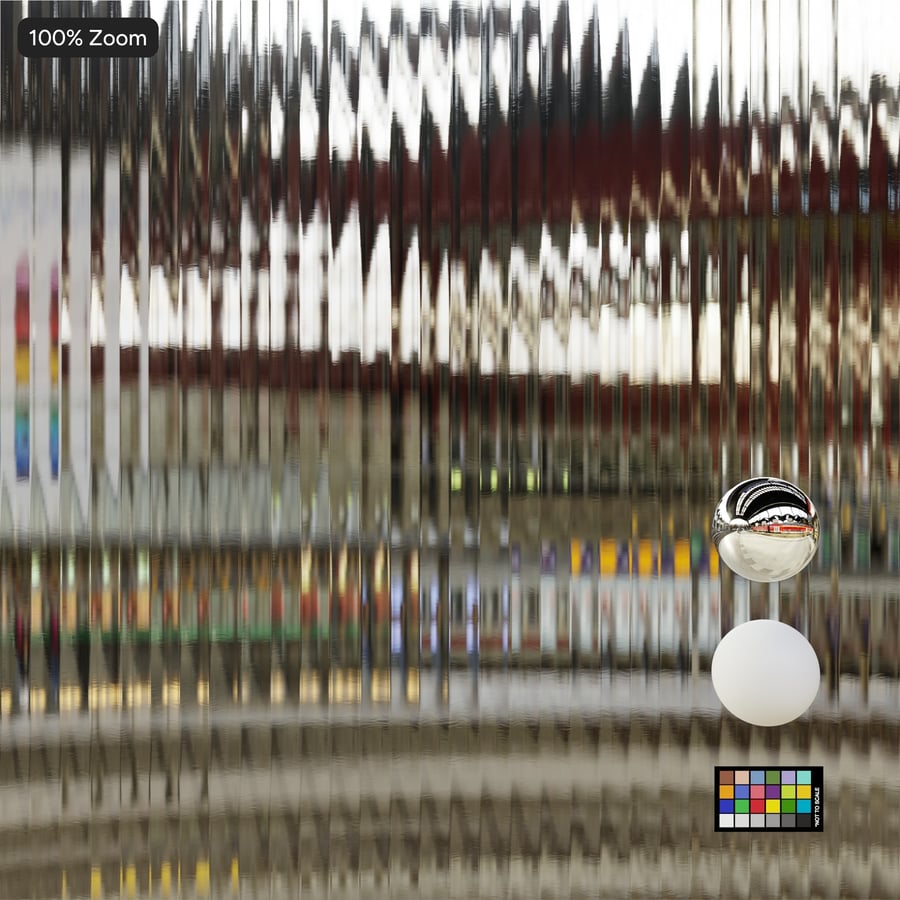 Reeded Glass Texture