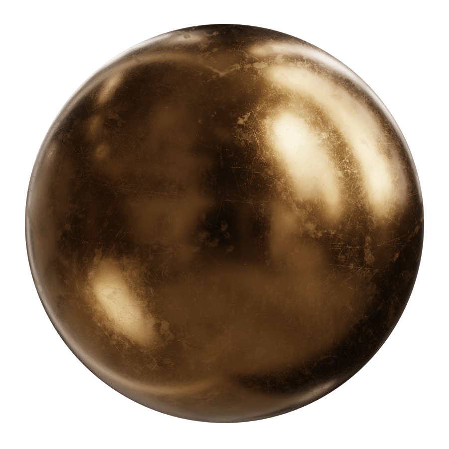 Texture de métal en bronze poli rayé
