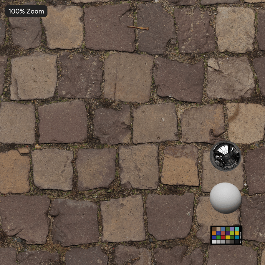 Mauvaises herbes sur une texture de pavés usés