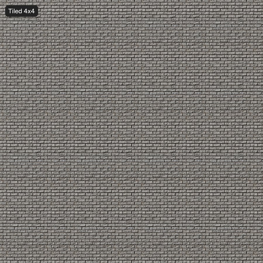 Rough Brick Wall Texture, Gray