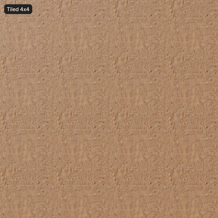 Grind op onverharde weg textuur