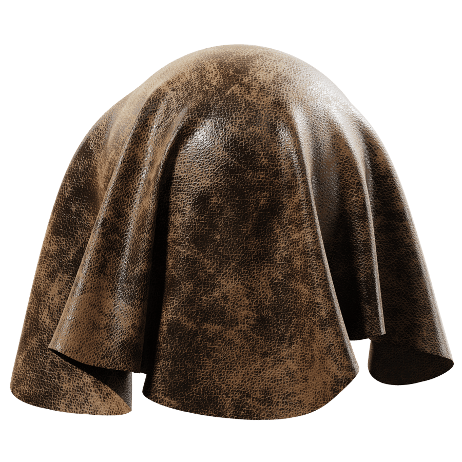 Patina Vintage Faux Leather Texture, Dark Brown