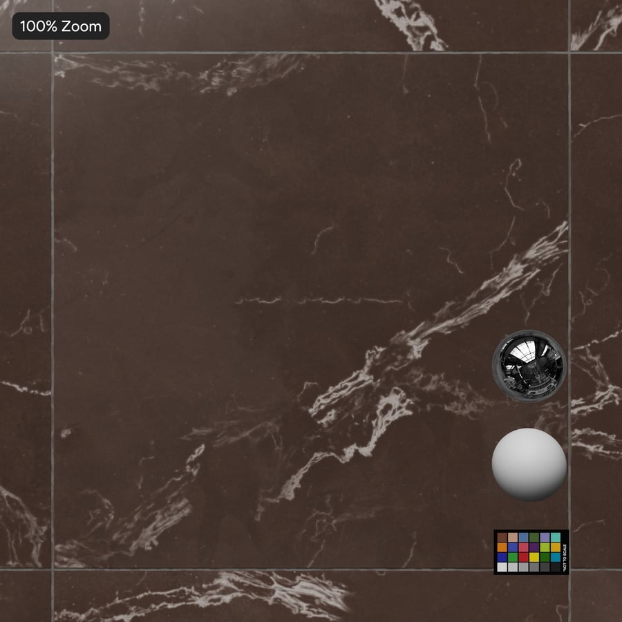 Square Quartz Matte Tile Texture, Deep Taupe