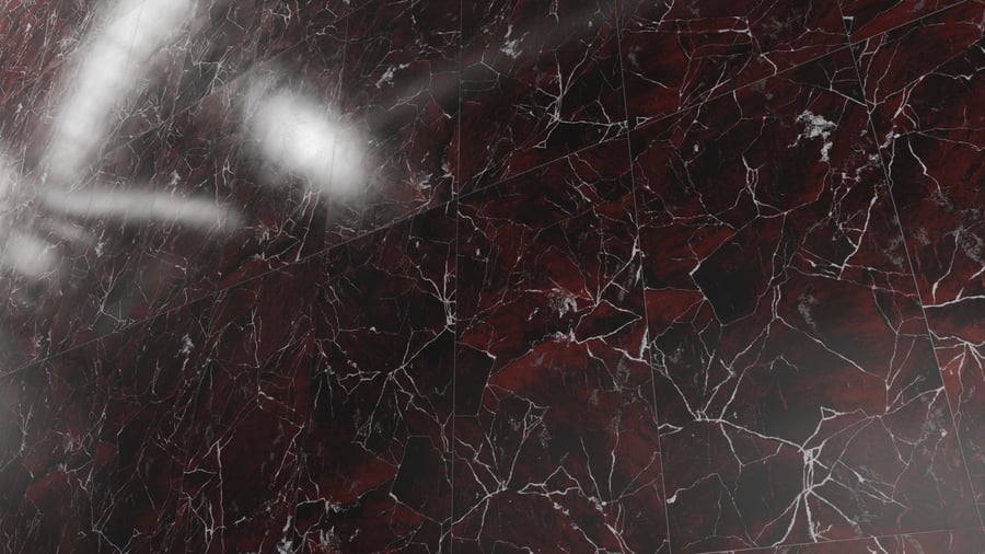 Textura de azulejo quadrado em mármore mate, vermelho escuro