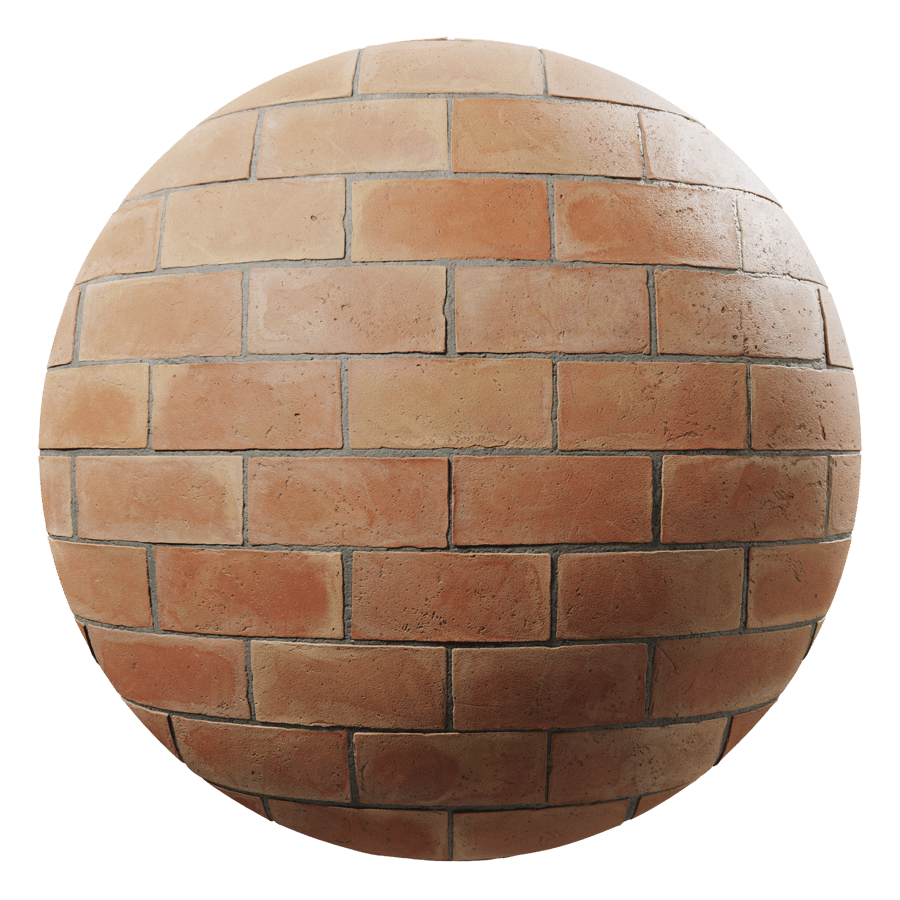 Brick Bond Terracotta Tile Texture