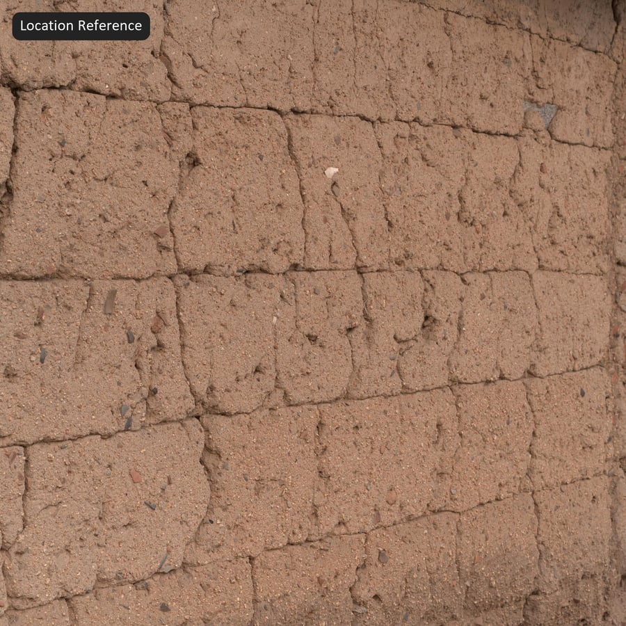 Worn Adobe Wall Texture