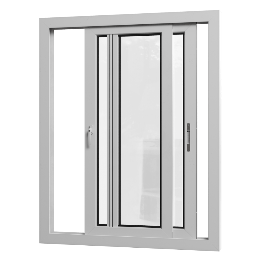 Double Sliding Window Model, White