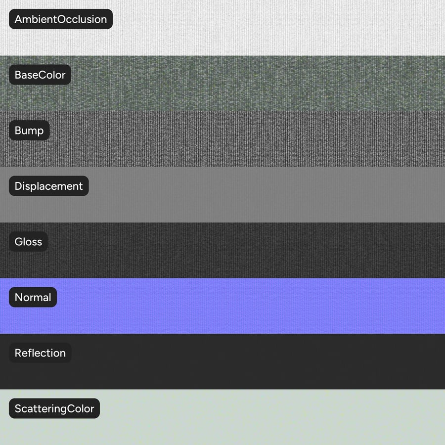 Textura do pavimento de alcatifa com pelo em laço de sisal silenciado, verde floresta