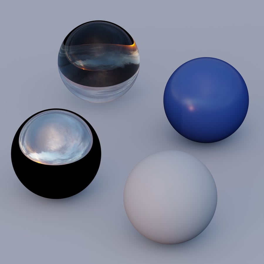 Cloudy Sunset Sky Outdoor HDRI