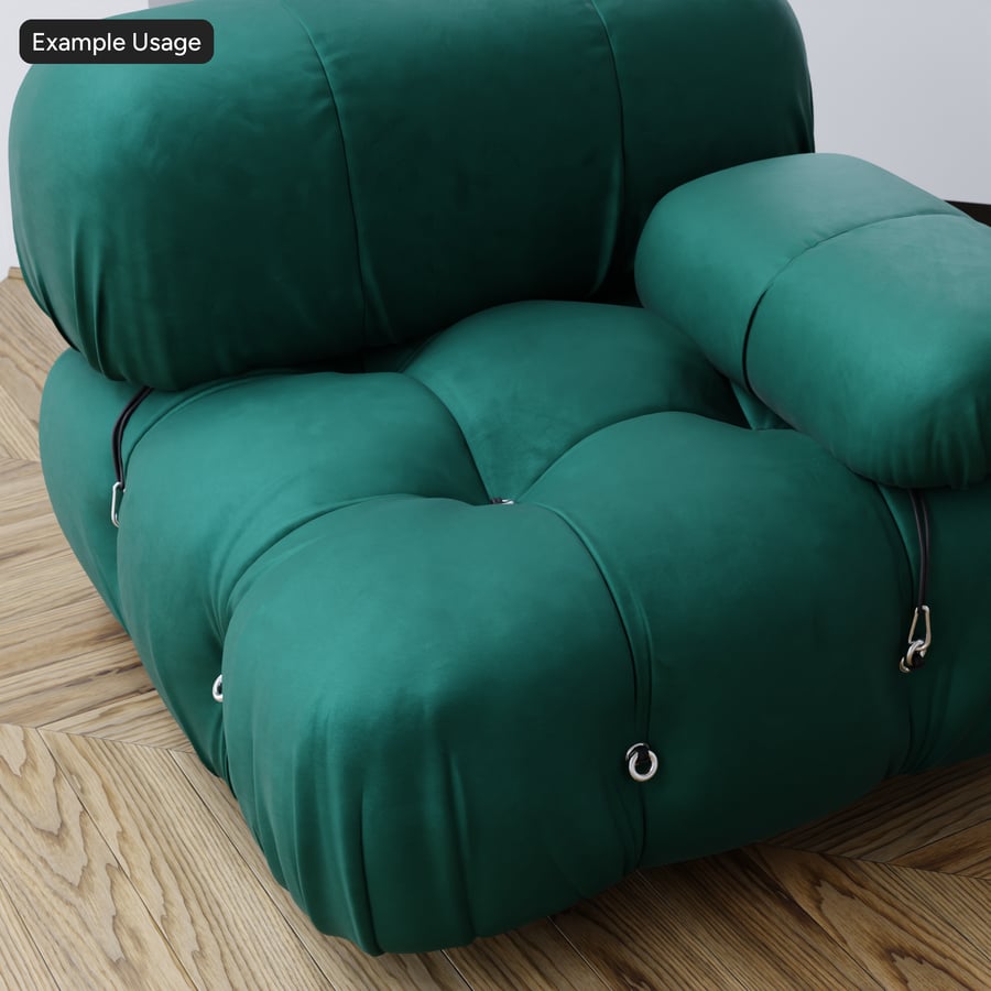 Matta polyester sammet klädsel tyg textur, skogsgrön