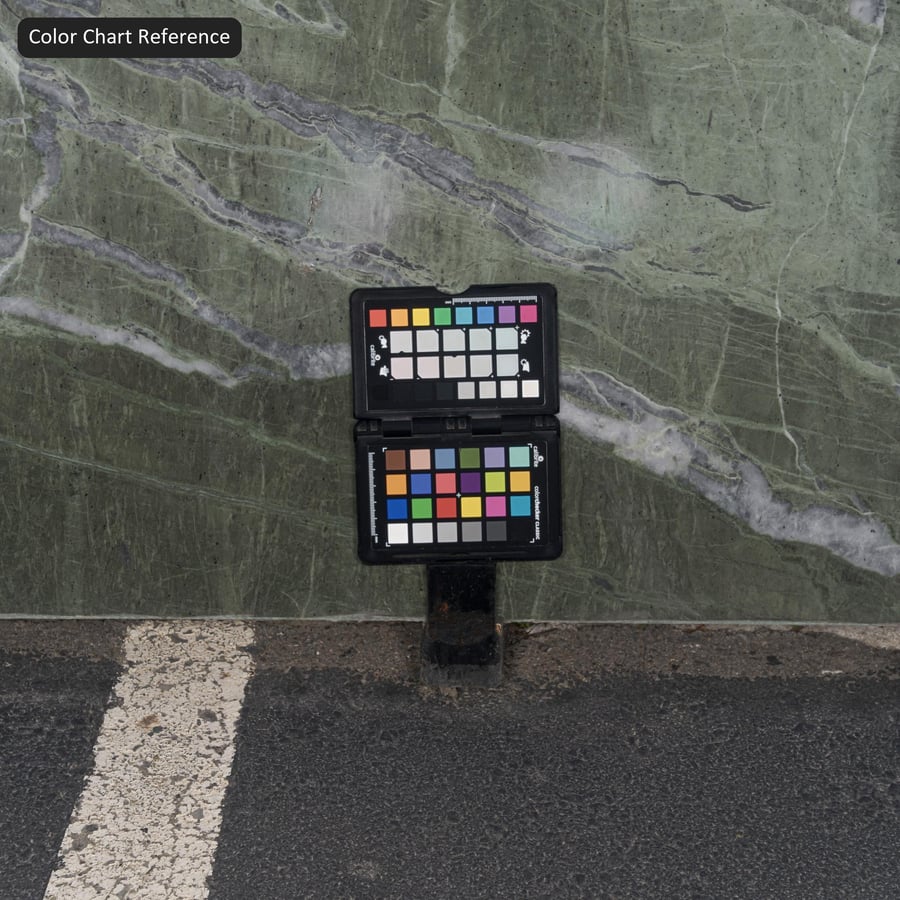 Texture đá marble tấm bóng, màu xám xanh Sage