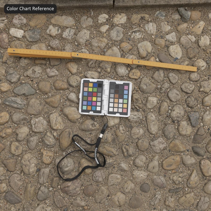 Aggregate Cobblestone Texture