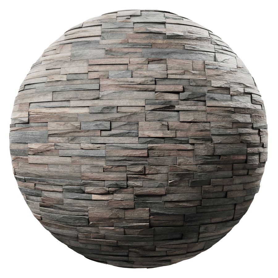 Jagged Mosaic Ledger Tiles Texture