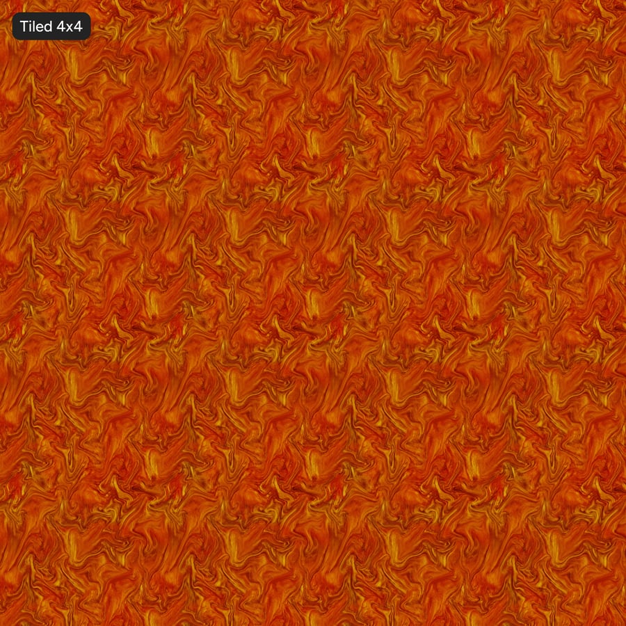 Virvlande epoxigolv-textur, orange