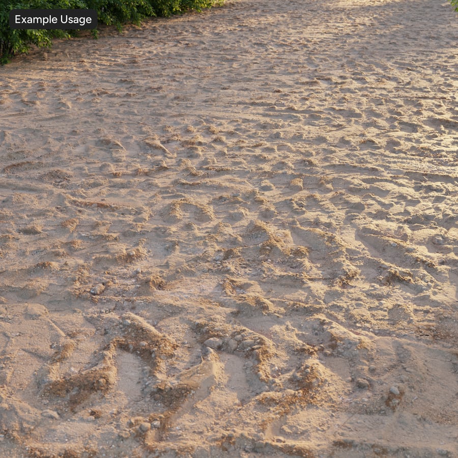 湿泥土纹理上的轮胎印记