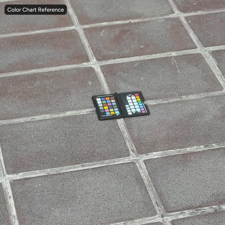 Dirty Concrete Block Sidewalk Texture, Red