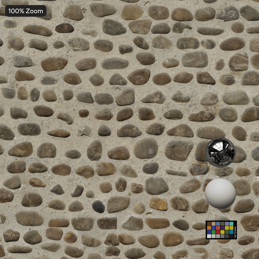 Decorative Cobblestone Texture