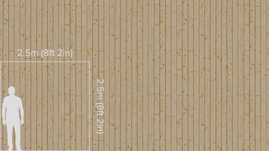 Natural Wood Planks Flooring Texture, Blonde