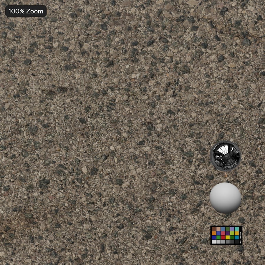 Speckled Asphalt Texture, Ash