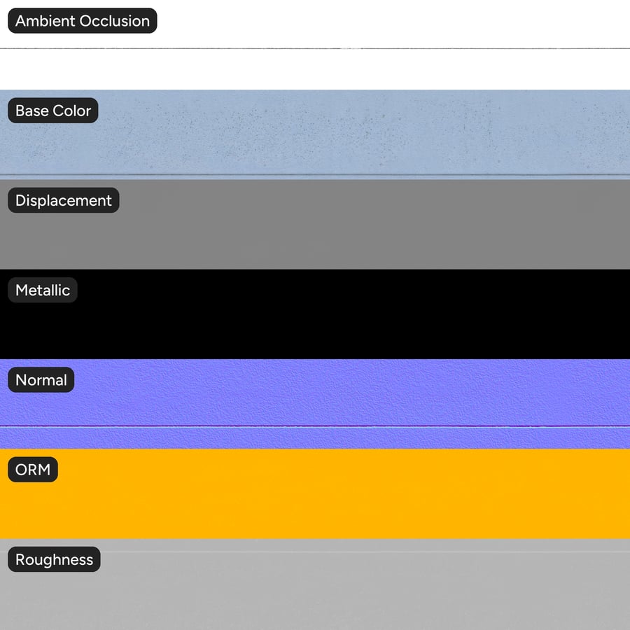 Aggregate Concrete Panel Wall Texture, Blue