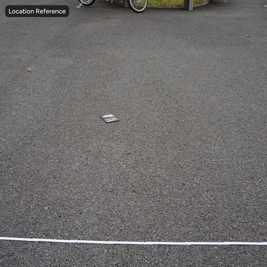 Fresh Matte Asphalt Road Texture, Black