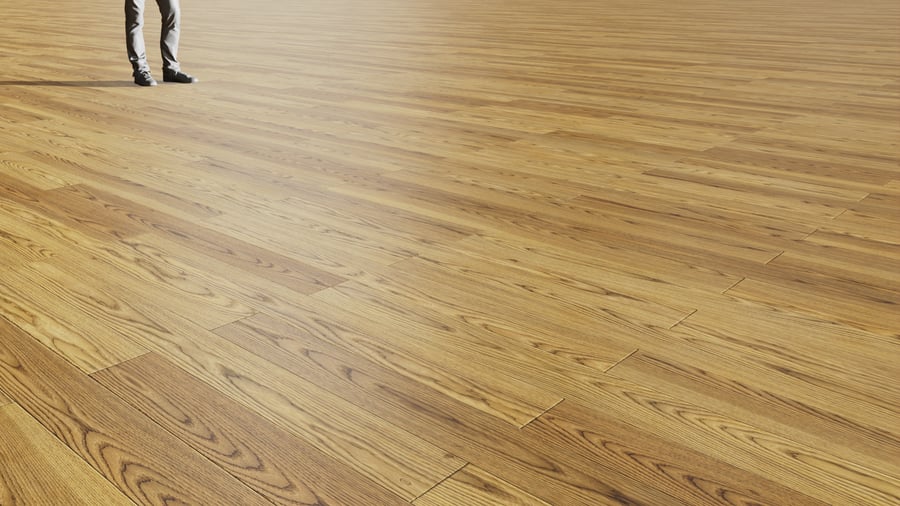 Darker Brick Bond Pattern Ash Wood Flooring Texture