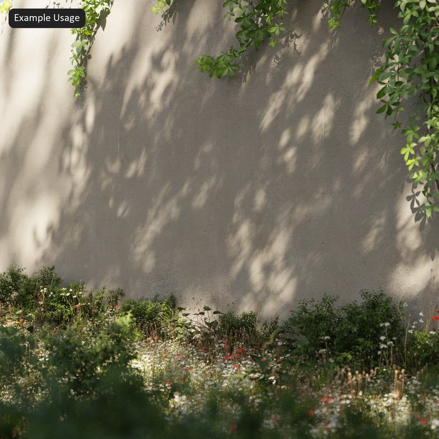 Fine Stucco Plaster Texture, Muted Ash