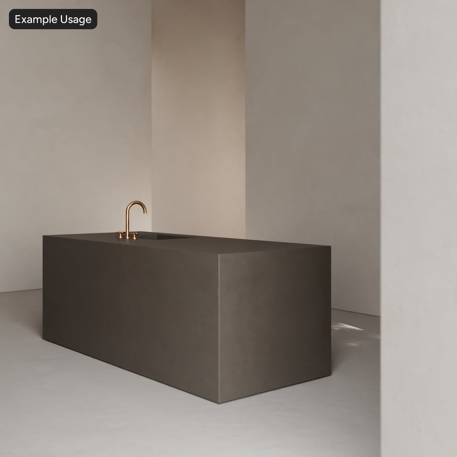 Speckled Quartz Polished Countertop Texture, Warm Gray