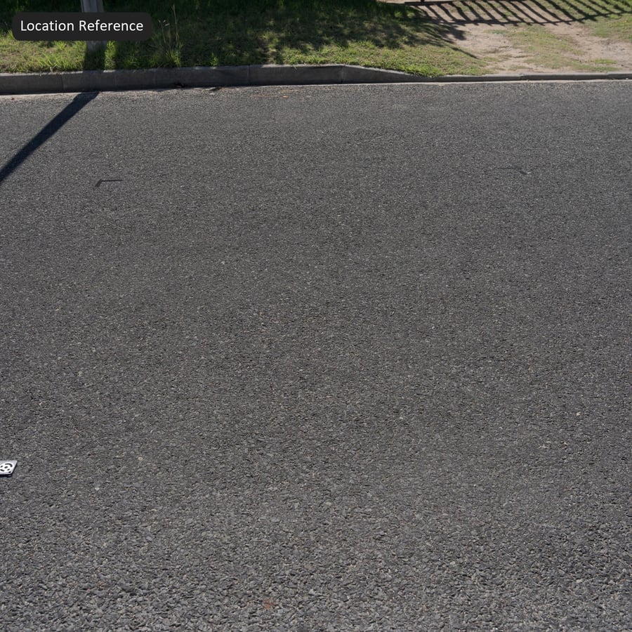 Fine Aggregate Unmarked Asphalt Texture, Charcoal Grey