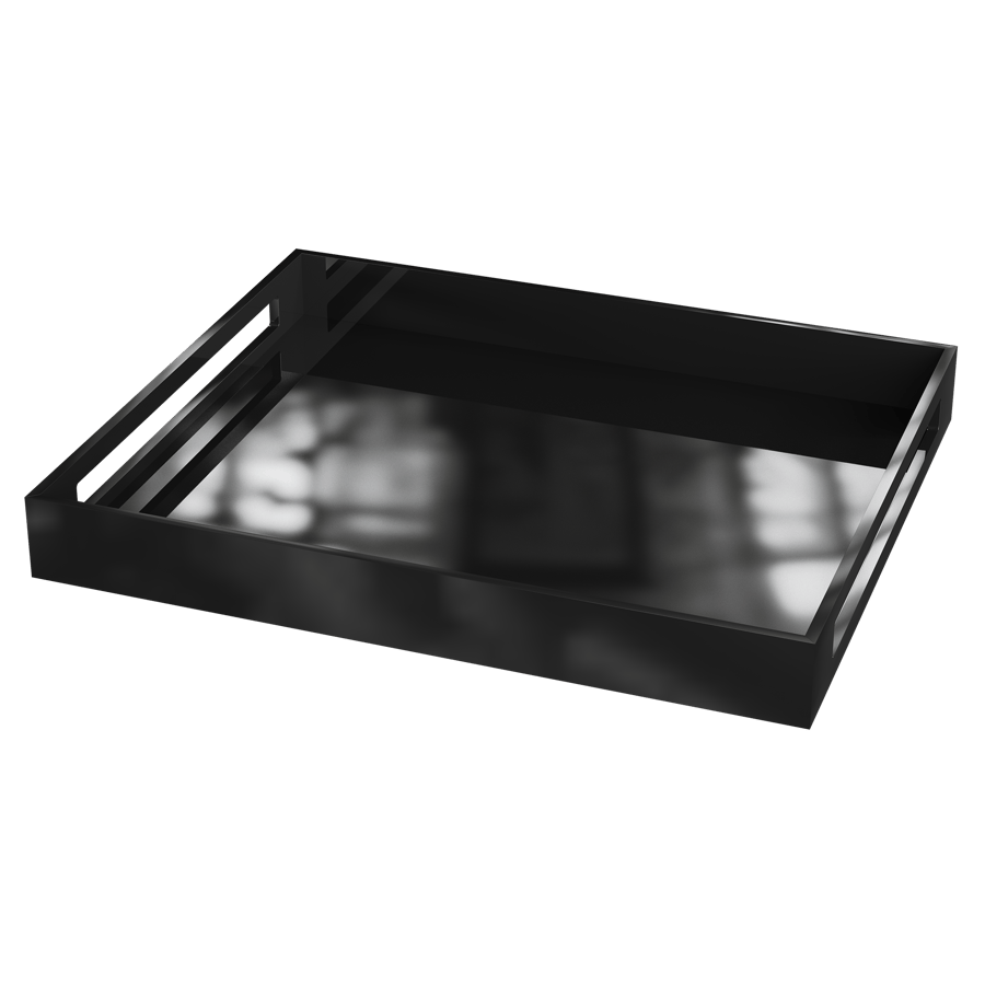 Modern Tray Model, Black