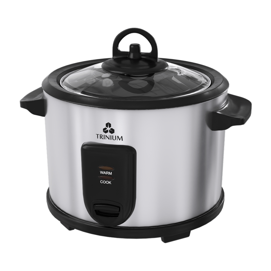 Rice Cooker Model, Black & Silver