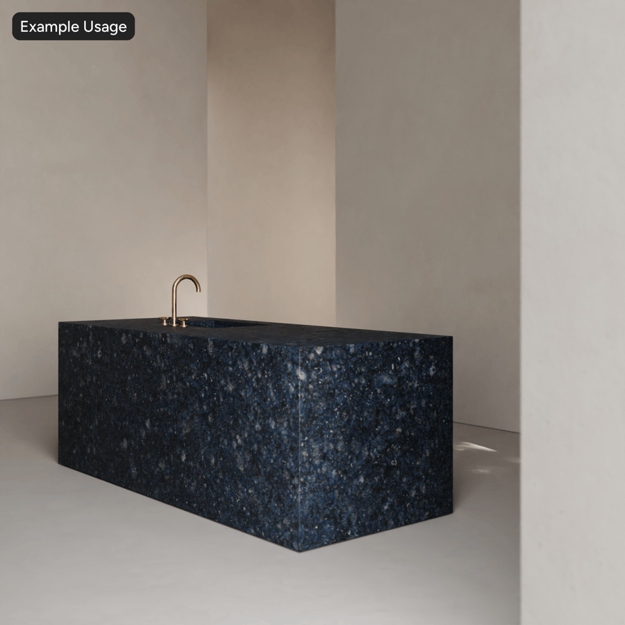 Granite Stone Slab Texture, Dark Blue