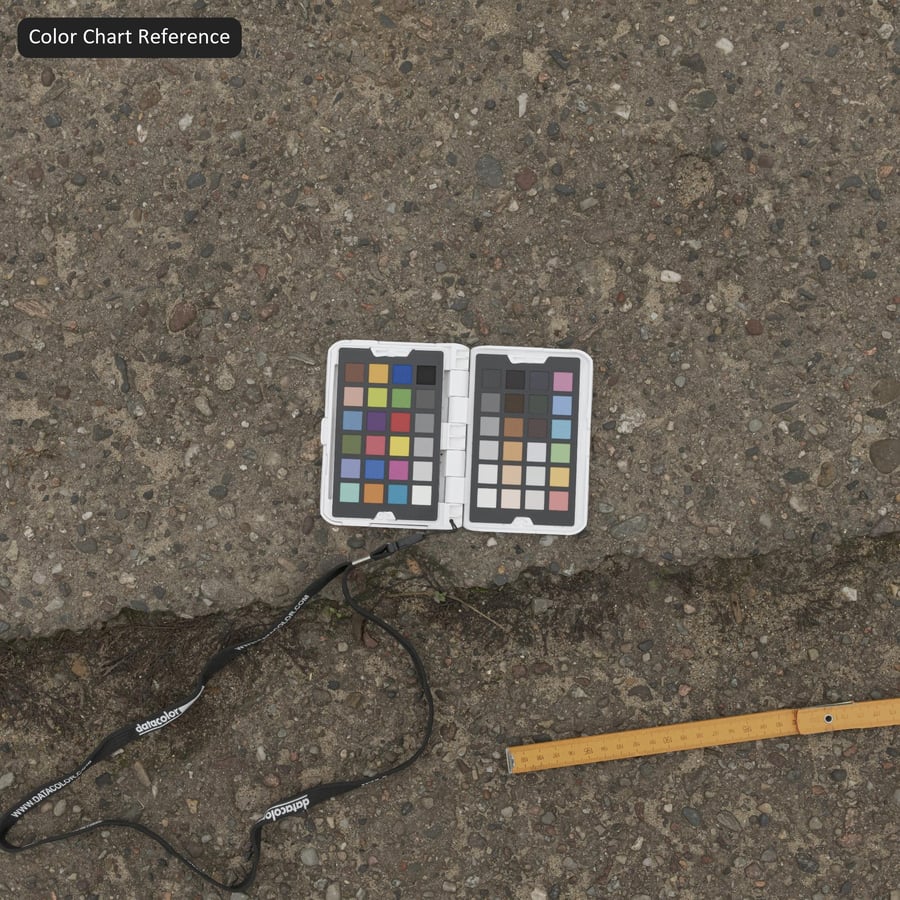 Eroded Aggregate Asphalt Texture