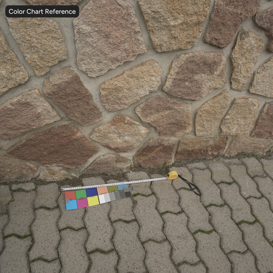 Rubble Field Stenen Muurtextuur