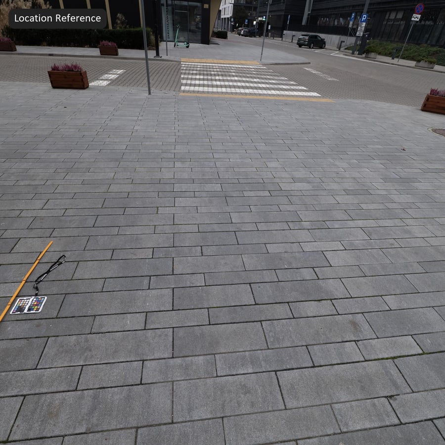 Rectangular Concrete Paver Texture