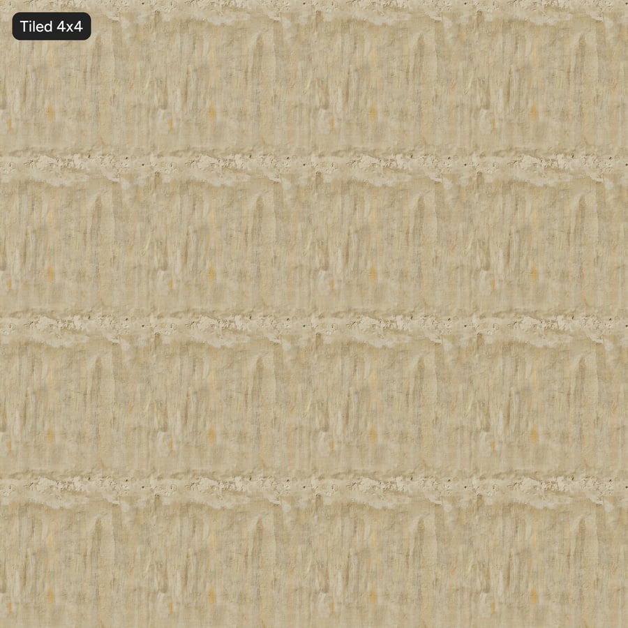 Textura de gesso antigo com infiltrações, bege deserto