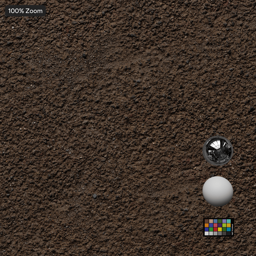 Fleckige, raue Asphalttextur