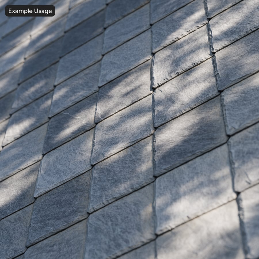 Diamond Slate Roof Tiles Texture, Grey