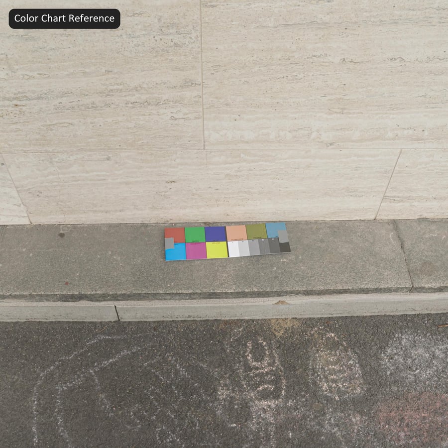 Běh fasády Travertinové dlaždice Textura