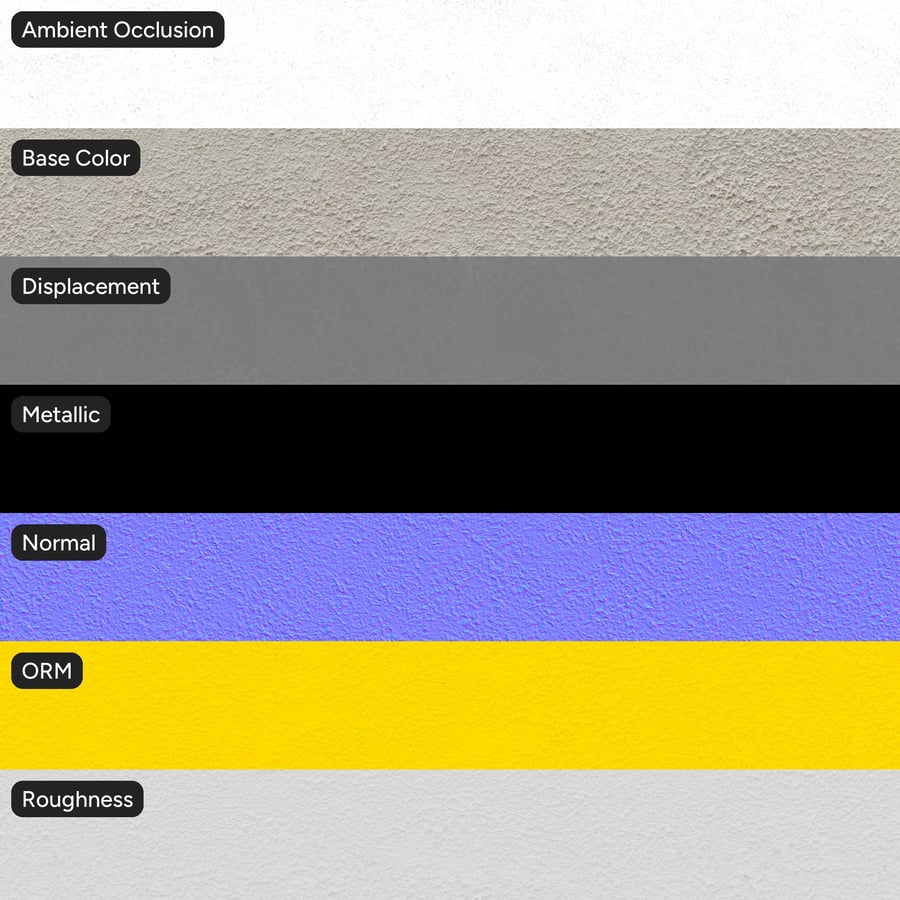 Poliigon Plaster Stucco Painted 9879