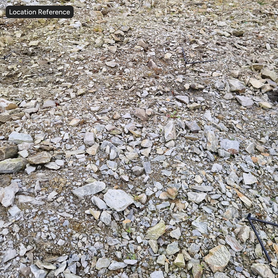 Rough Mixed Gravel Ground Road Texture